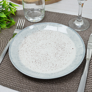 Тарелка десертная 19см. "Rustic Grey" WQ2404-75FP  арт. 278662 