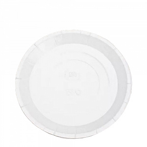 Тарелка бум D230 мм OSQ PLATE 230 WB БЕЛЫЙ/КРАФТ (по 100шт.) 