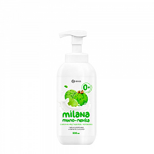 Жидкое мыло-пенка "MILANA" 500мл с дозат. арт. 125332, 125421, 126007 ГраСС 