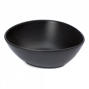 ROCK BLACK Салатник треугольный 16 см, фарфор арт.DM8024-6 