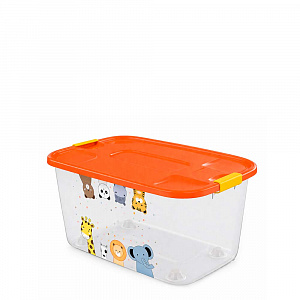 Ящик для игрушек 46,0 л, 600*400*290 мм, на колесах арт.  АП 425 