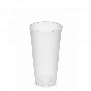 Стаканчик п/п Bubbl Cup 650мл D90мм ПРОЗРАЧНЫЙ МАТОВЫЙ арт.1022П 