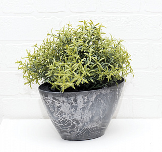 Кашпо "Микрит" 210*135*110мм овальное 1,4 л арт.М3108 