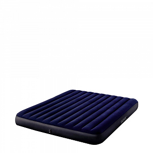 Матрас надувной 203*183*25 см INTEX CLASSIC DOWNY до 272 кг арт. 64755 (108-045) 
