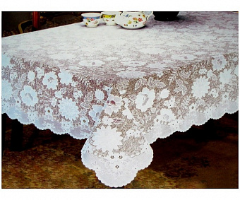 Скатерть CROCHET 60*90 (150*228), арт. S-314 (60-90-314) 