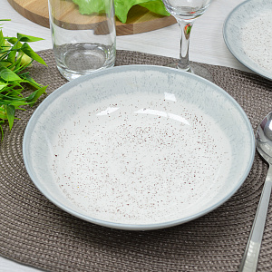 Тарелка глубокая 20 см/800 мл "Rustic Grey" WQ2404-80SP  арт. 278666 