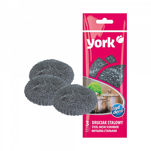 Набор губок 3 шт (мочалка) из нержав.стали арт.0301(М-4). G0341, 1134, 003010, 91134 