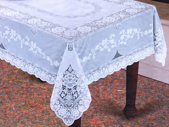 Скатерть EMBOSSED 48*60 (120*150), арт 48-60-101BB, 101 