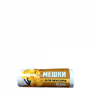 Мешки для мусора 30 л 20 шт. АРОМА в рулоне, ПластОпт 