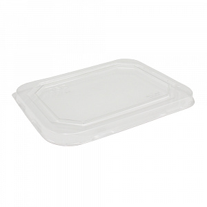 Крышка плоская п/п Flat RPET lid OSQ OCTOBOX 800 ПРОЗРАЧНАЯ (по 45шт) 