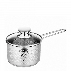 Ковш Luna 1,4 л. из нерж.стали  с крышкой арт. 111164 
