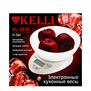Весы кухон. электр. "Kelli" 5кг, арт. KL-1530 