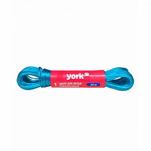 Веревка 20м со стальным стержнем YORK арт.Z043/096830 