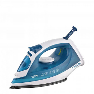 Утюг эл. Homestar HS-4010 2000ВТ (пар, тефлон. подошва) арт 105378 