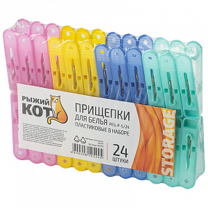 Прищепки 24 шт, арт, PEG-P-S/24, 311373 