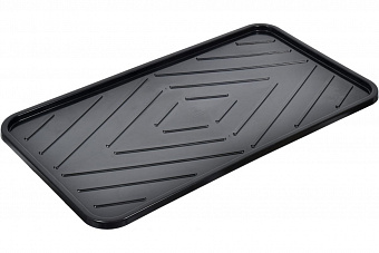 Лоток для обуви 63,5*35,4*1,3 см черный арт. 22352 VORTEX 