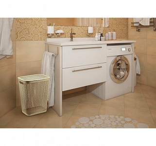 Корзина для белья 35 л 260*380*480 мм "ПИРУЛА" арт. М2614 