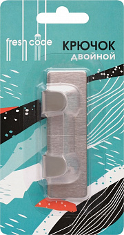 _Крючок 2 шт метал. на липк. основе средний., арт.70462 