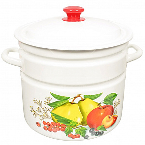 ЭМ_Кастрюля 10,0 л цил. ДЕКОЛЬ арт 41804-222/6 КМК 
