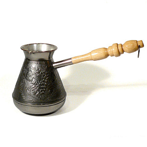Турка медная (кофеварка) "Виноград" 500 гр, 480 гр 
