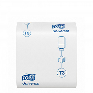 Туалетная бумага листовая универ. Т3 Tork (СОВЕТСKNEW) арт. 114272 ПРОДАЕТСЯ КРАТНО УПАКОВКЕ!!! 