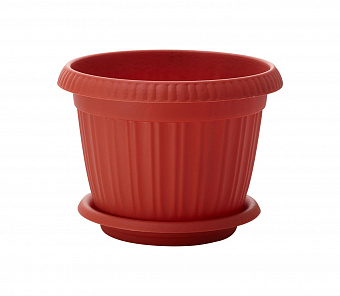 Горшок Таити/"Basil" 1,9л 180мм с подставкой №3 арт. 2216014 