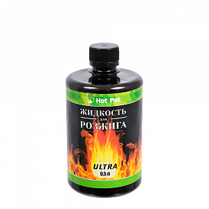 Жидкость для розжига 0,5 л углеводородная ULTRA Hot Pot арт. 61380 