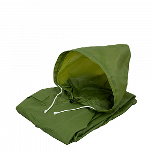 Плащ-дождевик 48-54 р. M-L на кнопках, многоразовый ПВХ BOYSCOUT арт. 61191 
