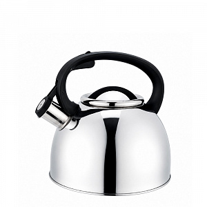 Чайник из нержавеющей стали,2,5л со свистком капсульное дно Арт.HY-3834 TM DECO 