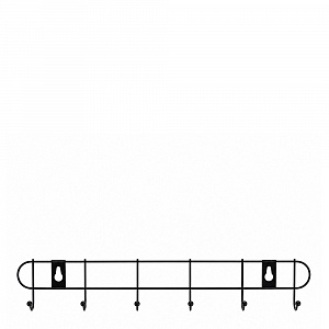 _Вешалка 6 крючков 33*5*3см, "Лайт" арт. 4579279 