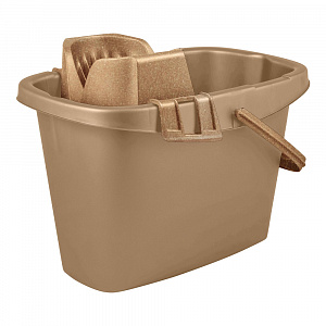 Ведро 13л с отжимом МОП Wood арт. SC408611624, SC408611000 