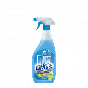 Очиститель стекол "Clean Glass" 600 мл арт. 125247, 125241 ГраСС 